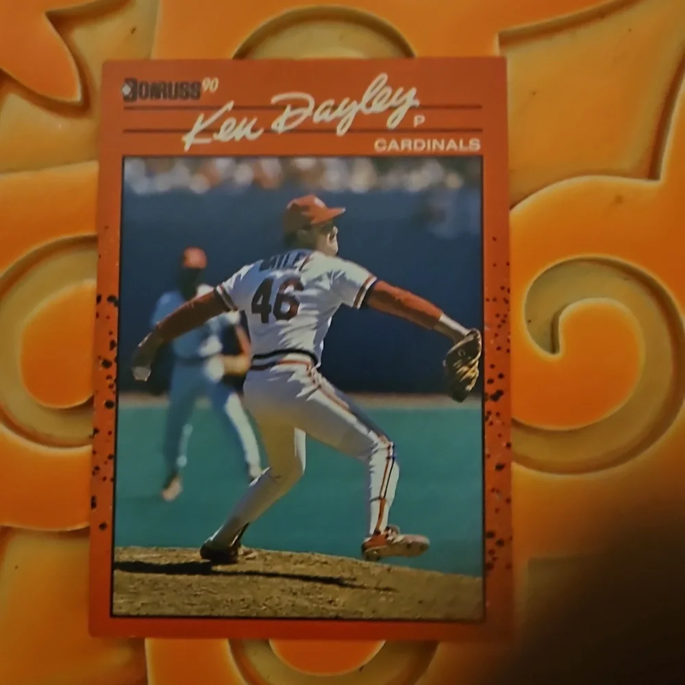 1990 Donruss Saint Louis Cardinals Error Cards 6 pack